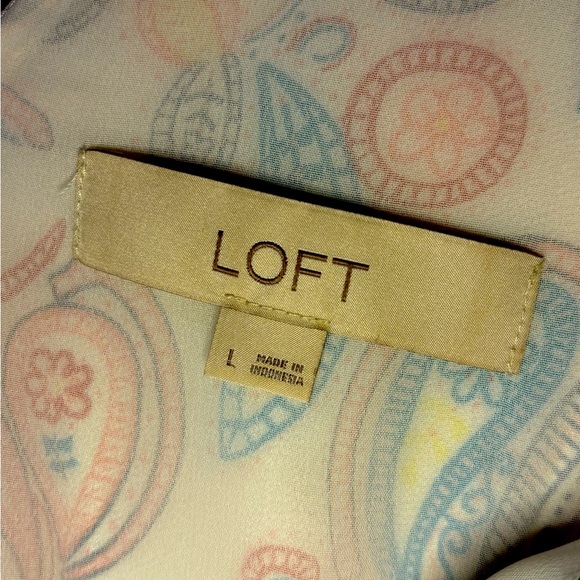 Paisley dress.  Size large. - Picture 2 of 8